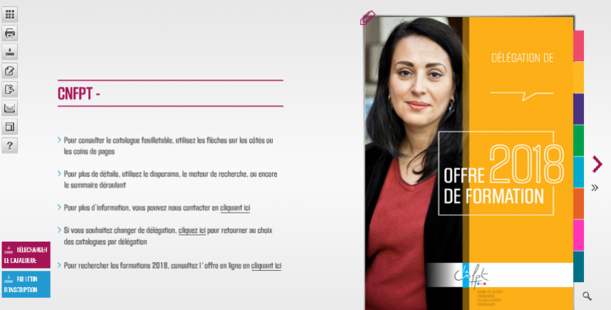 Consultez le catalogue feuilletable