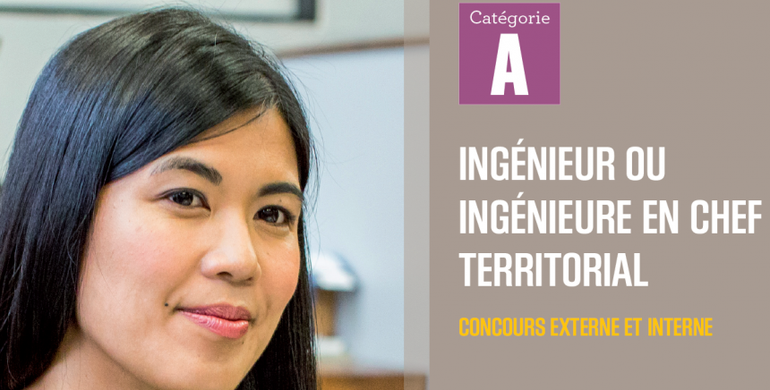 Le concours d'ingénieur ou ingénieure en chef territorial est ouvert