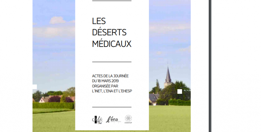 Les élèves de l’INET, promotion Gaston Monnerville, publie un ouvrage autour des déserts médicaux.