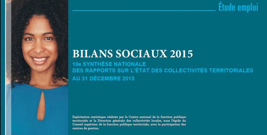 Synthèse des bilans sociaux au 31 décembre 2015