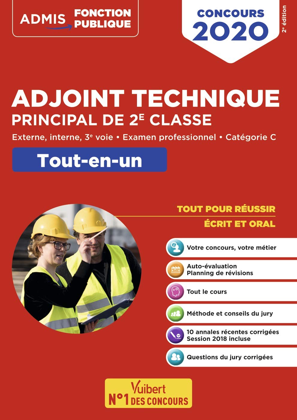 Corrigé Concours Adjoint Technique Principal 2ème Classe 2020 Adjoint technique | CNFPT - National