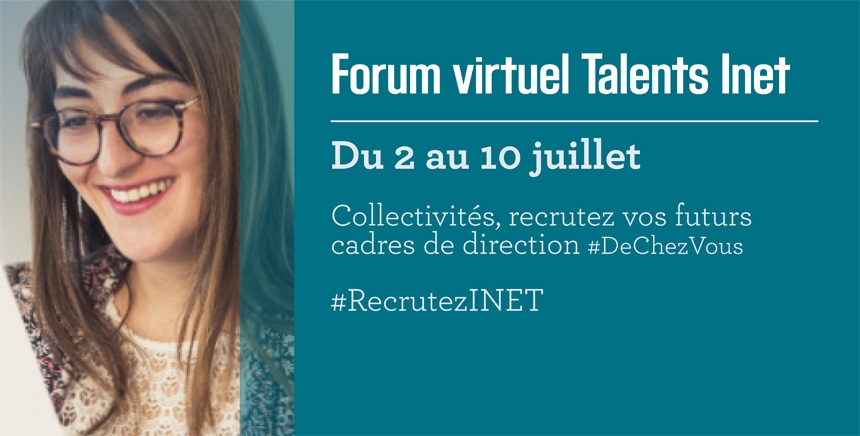 Un forum de recrutement en ligne pour organiser des entretiens avec des cadres de direction issus de l’INET.