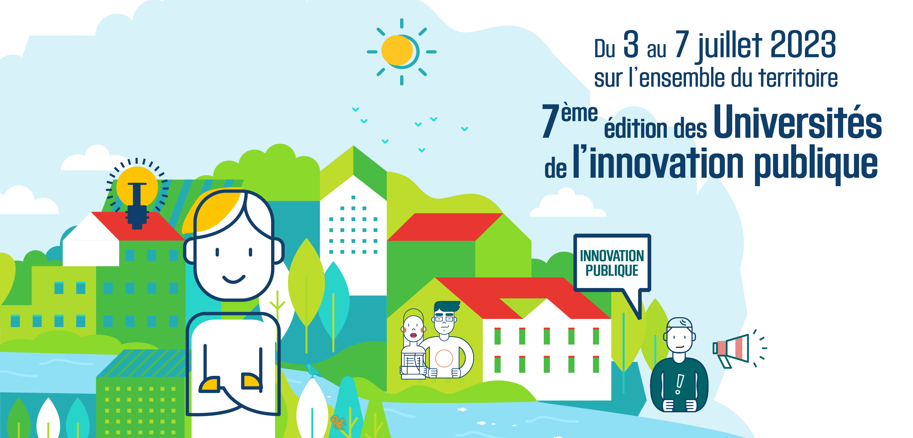 Visuel de : 7e édition des Universités de l'innovation publique