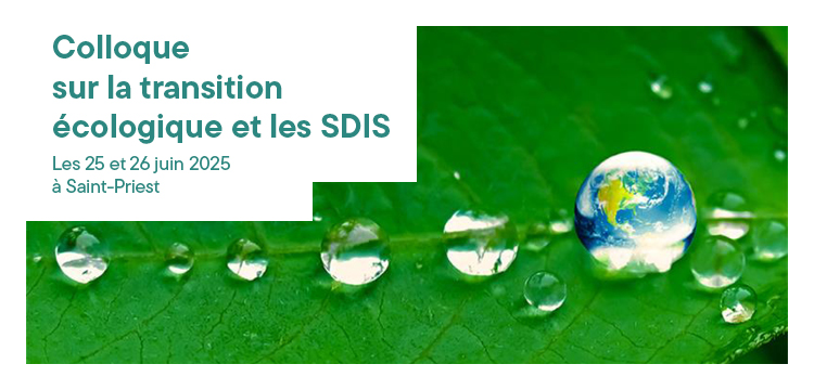 Visuel de : Colloque transition écologique et SDIS