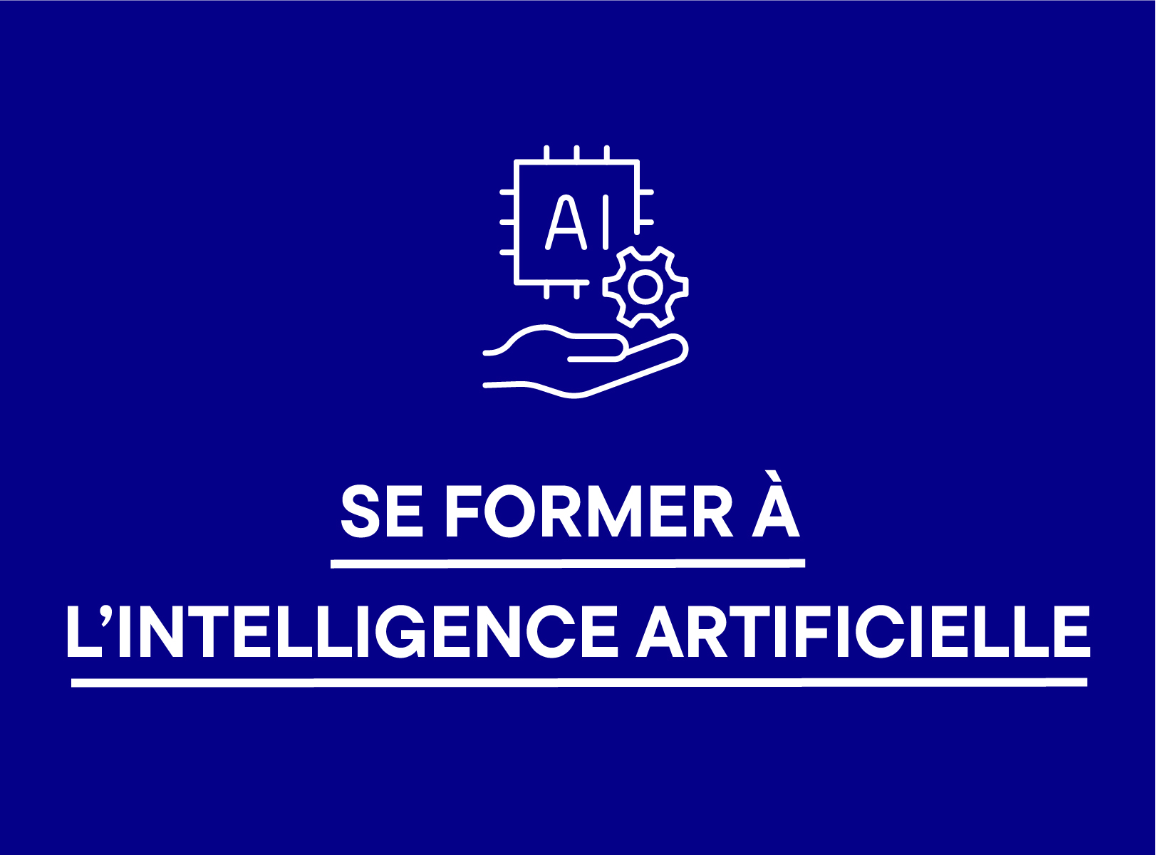 Se former à l'intelligence artificielle