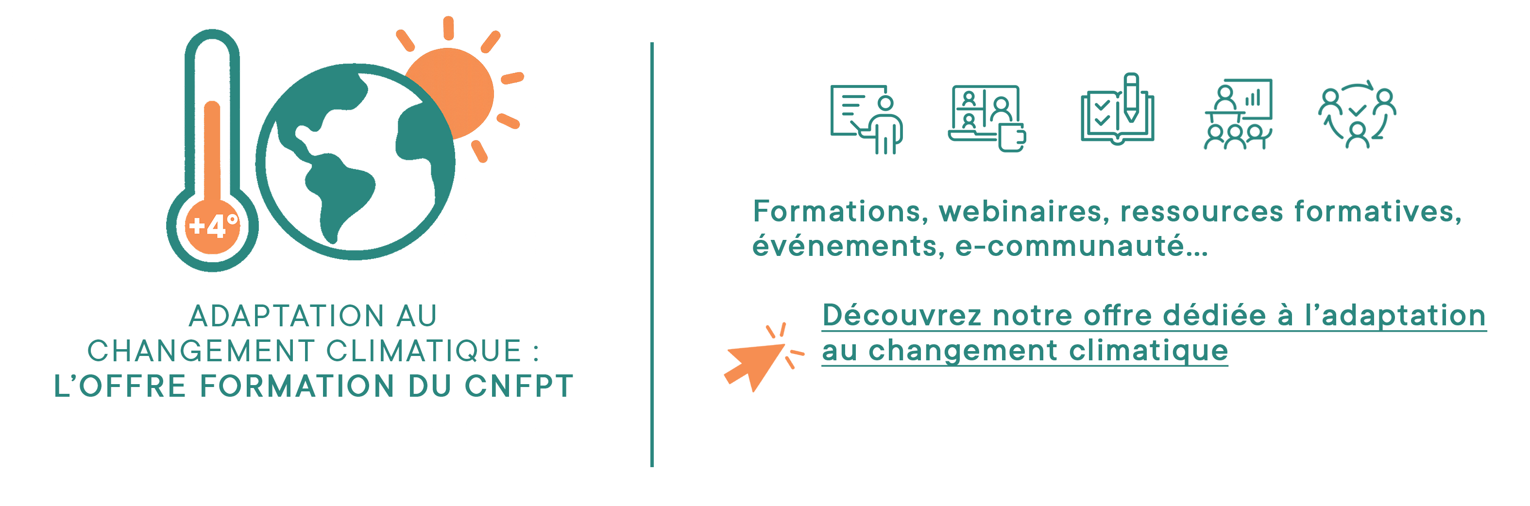 Lien vers l'offre de service adaptation au changement climatique