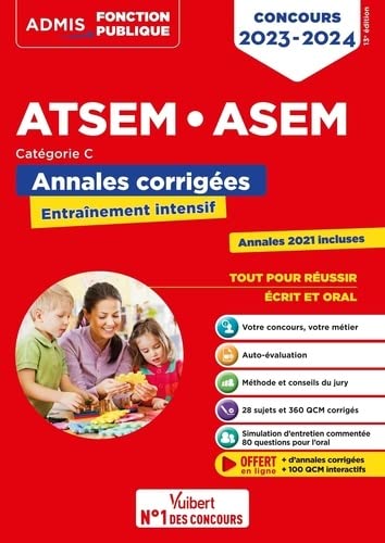 ATSEM et ASEM - Catégorie C - Annales corrigées - Vuibert_0.jpg 