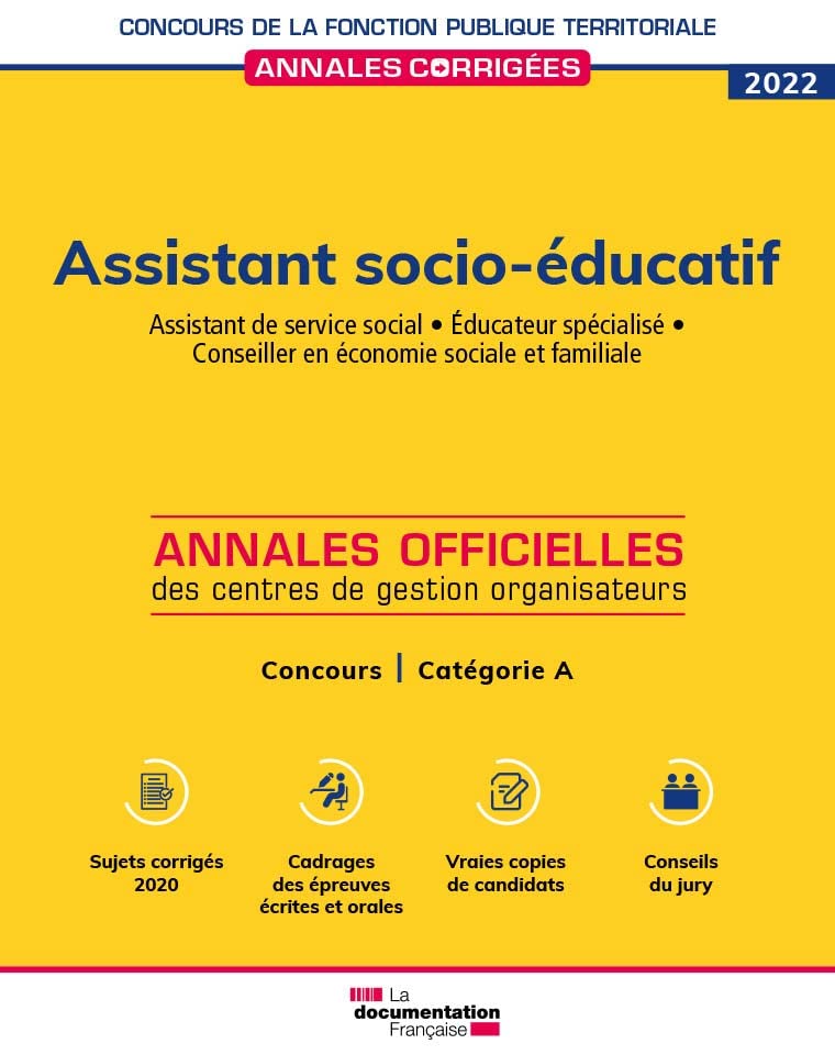 Annales corrigées - Assistant socio-éducatif