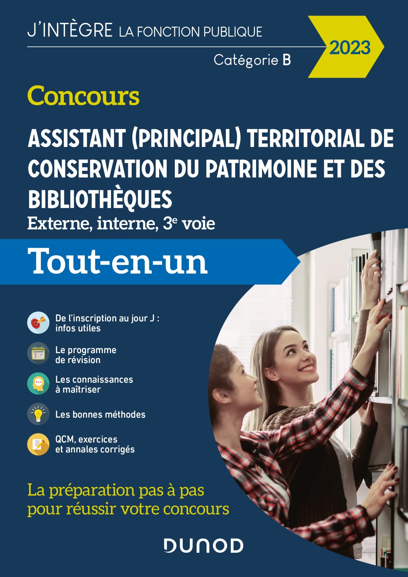 Assistant (principal) territorial de conservation du patrimoine et des bibliothèques dunod