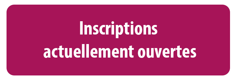 Bouton inscriptions ouvertes