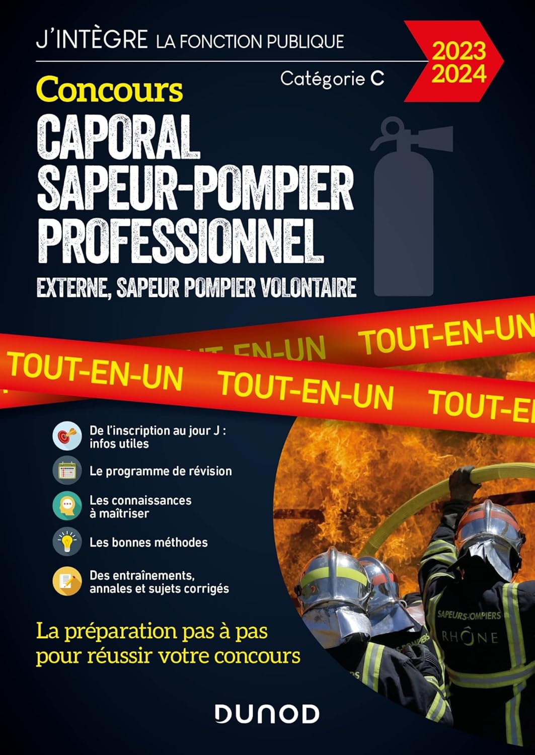 Concours Caporal sapeur-pompier professionnel dunod.jpg