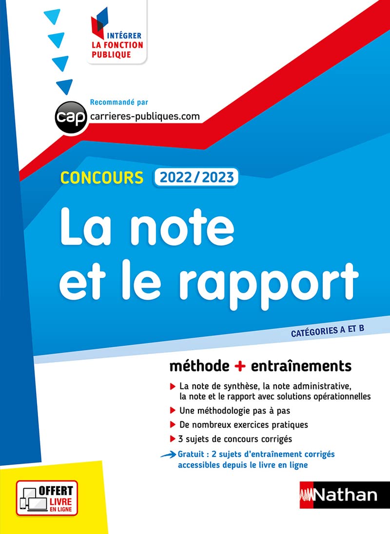 La note et le rapport nathan