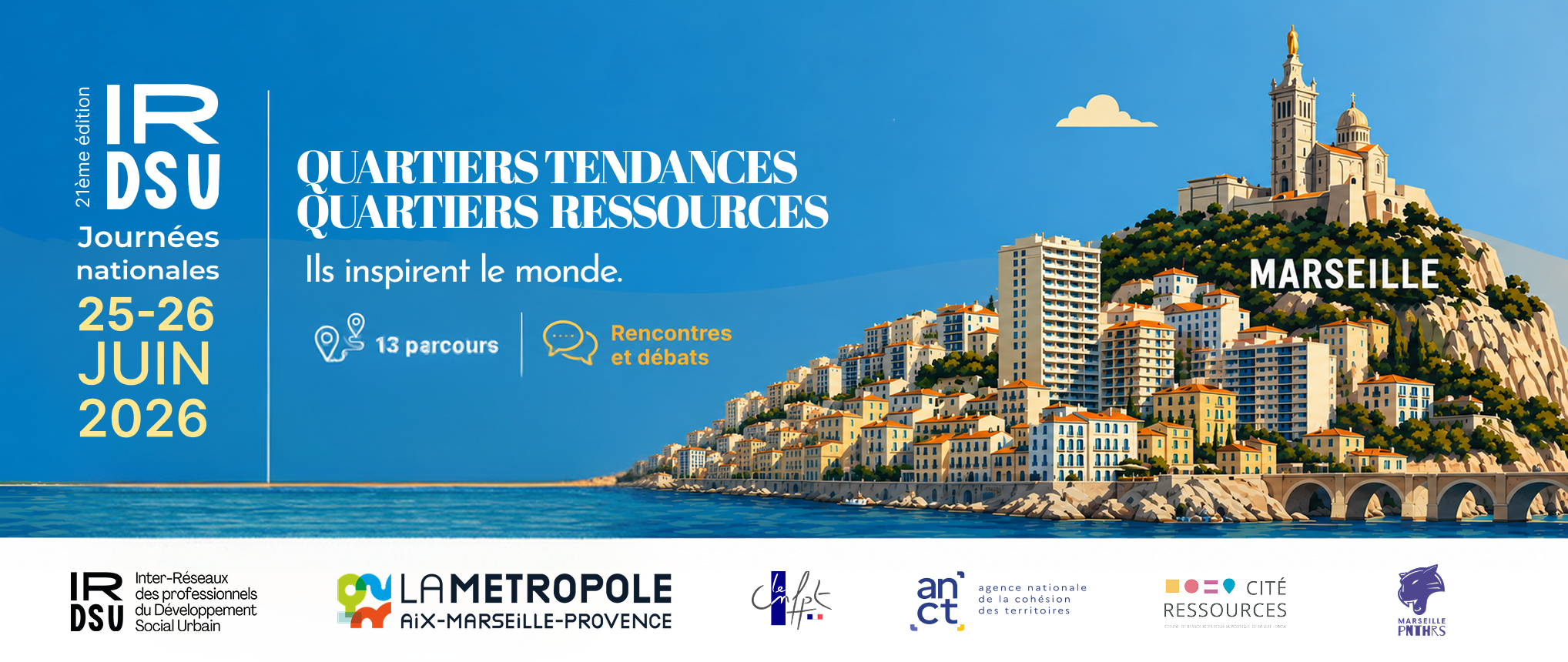 affiche format bannière des journées nationales DSU