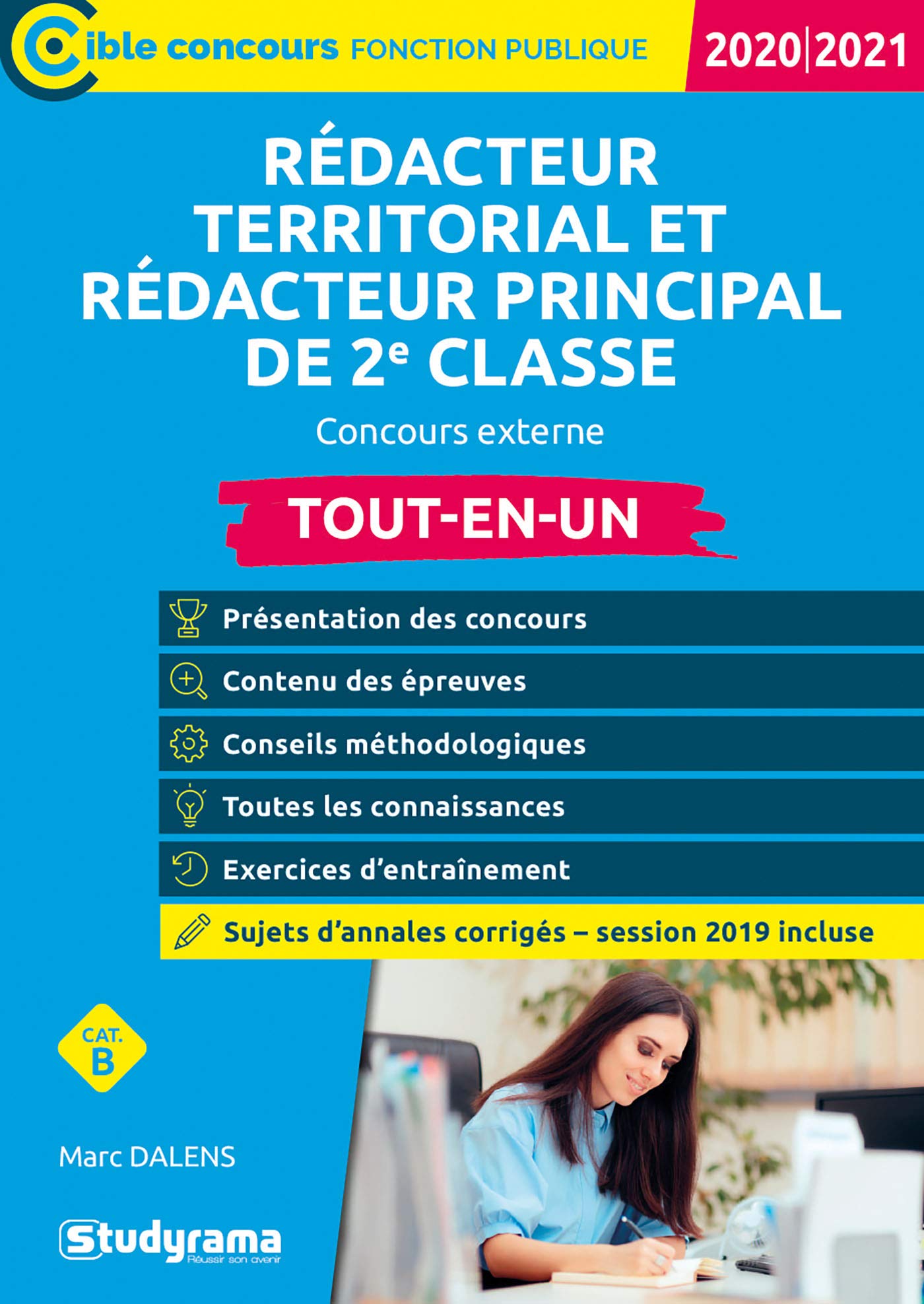 Sujet Examen Professionnel Rédacteur Principal 2ème Classe 2020 Rédacteur | CNFPT - National