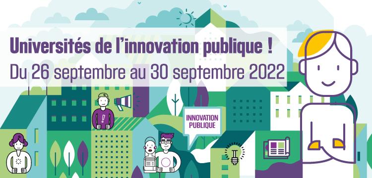 Visuel de : Les universités de l'innovation publique 2022