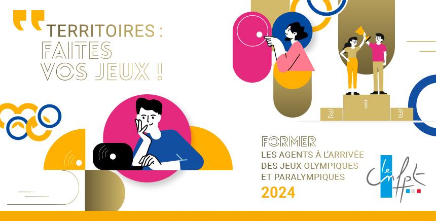 Visuel :  Se former pour accueillir les JO 2024  