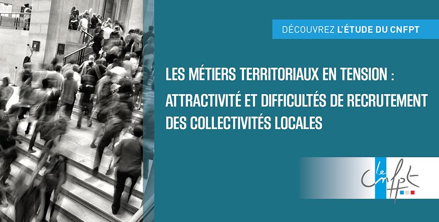 Visuel :  Etude : Les métiers territoriaux en tension