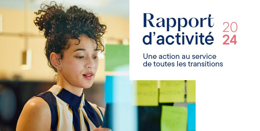 Visuel :  Le rapport d’activité 2024 est en ligne