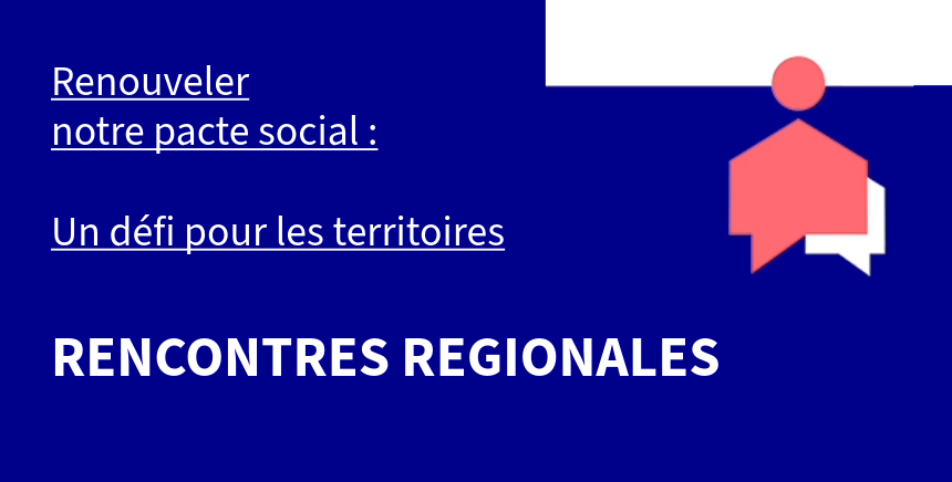 Visuel :  Cohésion sociale : rencontres régionales