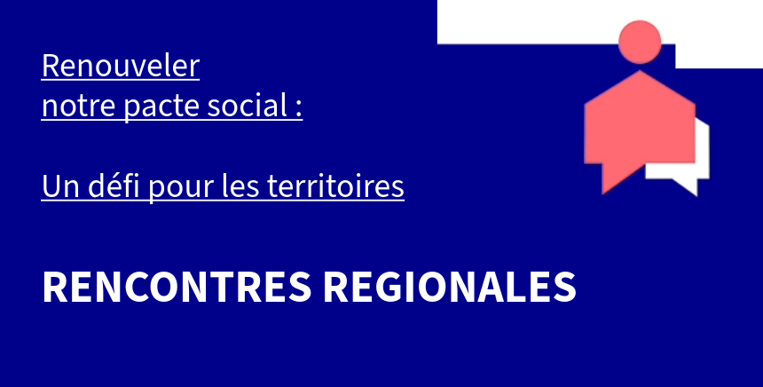 Visuel :  Cohésion sociale : rencontres régionales