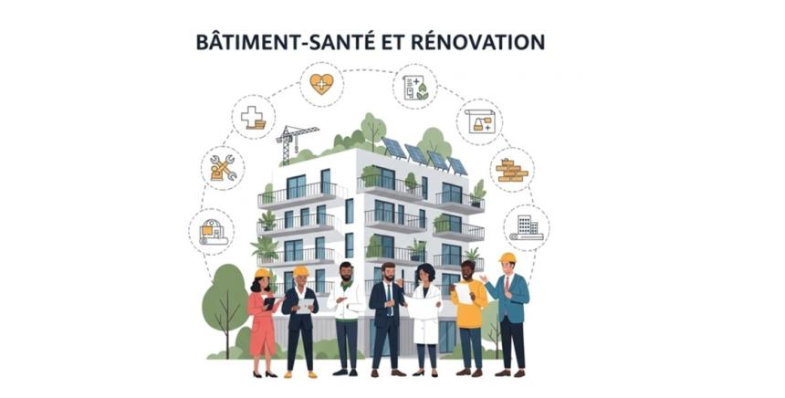 illustration batiment -santé